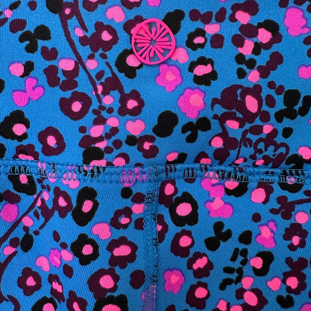 Lilly Pulitzer Luxletic Weekender High Rise Midi Leggings XS - Picture 4 of 7